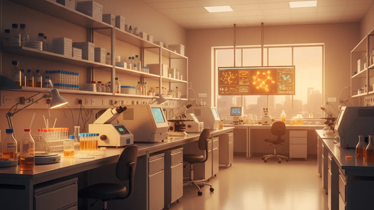 医療分野の精密な研究環境